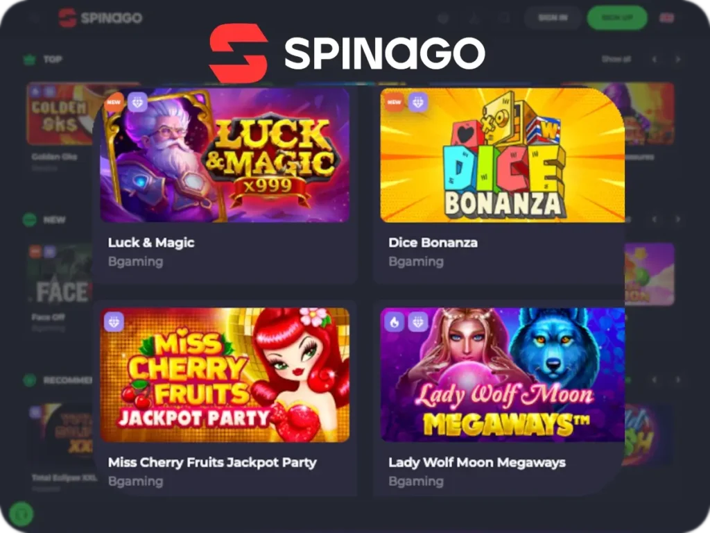 Casino Spinago AU
